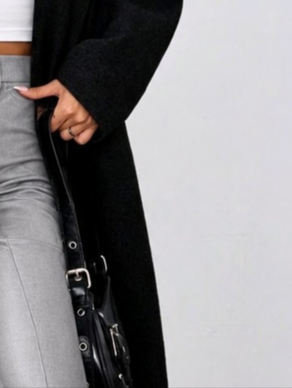 New Black Long Coat